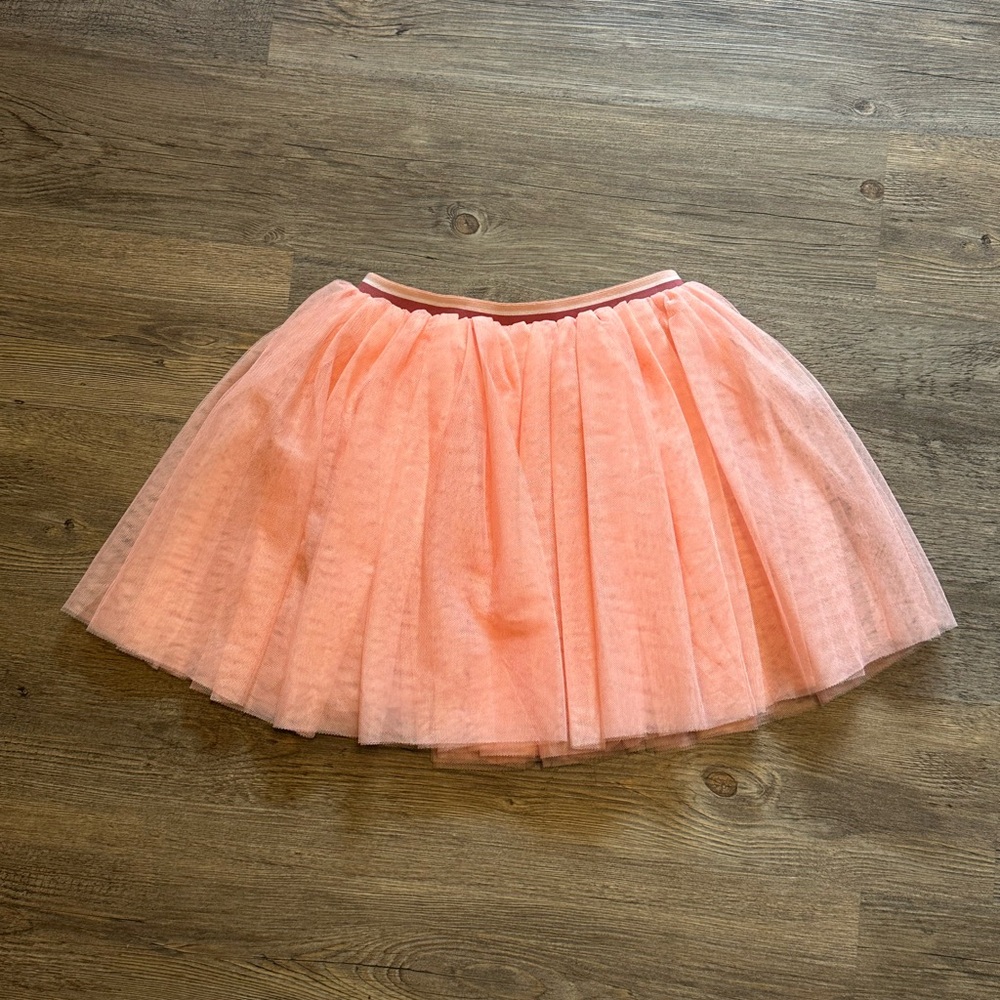 NWT. Matilda Jane Peach Tulle Skirt(M) - Picture 3 of 4